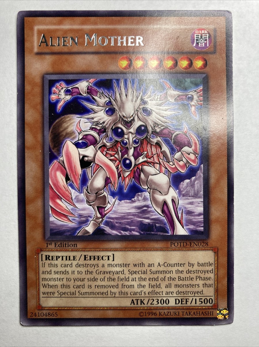yugioh alien support cards Yu-Gi-Oh! - Overlord (CRMS-EN038) - Crimson Crisis - Unlimited Edition you can Special Summon 1 Level 4 or lower Alien monster from your Graveyard Alien Support - Casual Cards