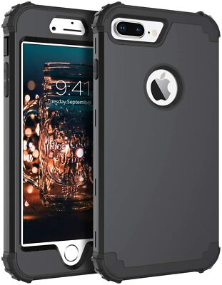 For iPhone 8 Plus / 7 Plus Case Cover Full Protective Hybrid Rugged Shockproof