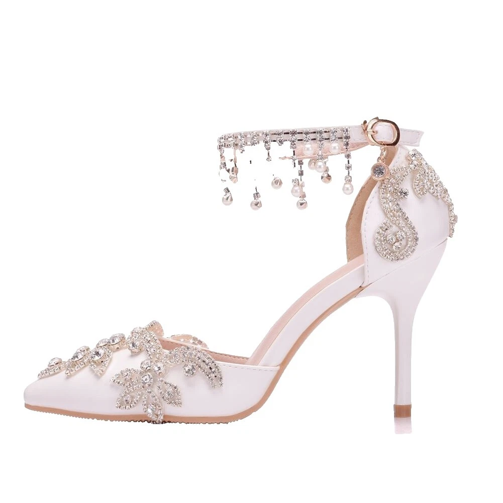 Zapatos de Boda sintético blanco