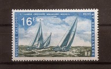 NEW CALEDONIA Racing Yachts NZ to Noumea 1971 Yvert 373 Scott 389 MLH