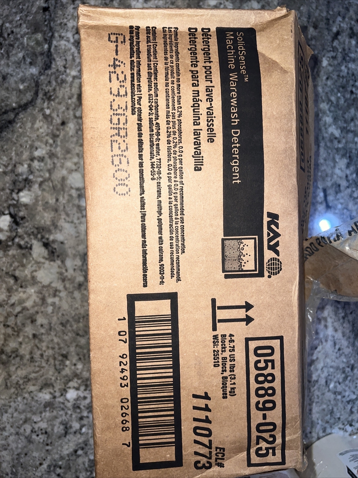 4 ECOLAB KAY SolidSense 773311 Machine Warewash Detergent eBay