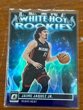 2023-24 Donruss Optic Basketball White Hot Rookies PURPLE Jaime Jaquez Jr. #13
