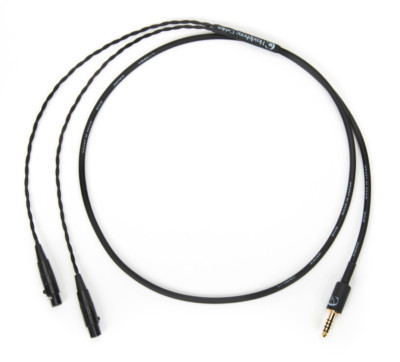 Custom Headphone Cable for Audeze LCD Series Headphones - 4.4mm TRRRS Plug - 4ft