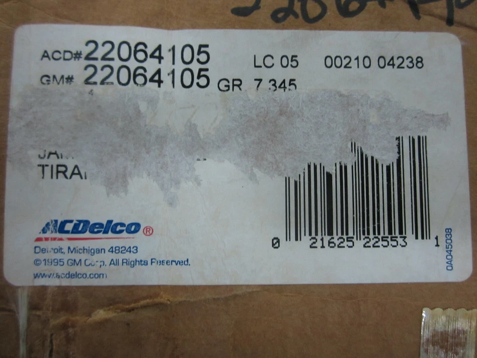 85-99 Buick Cadillac Oldsmobile Pontiac tracción delantera puntal trasero genuino OEM 22064105 Foto 3 de 3