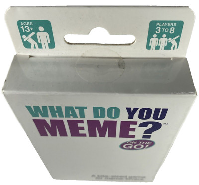 What Do You Meme? On The Go! Card Game for Meme-Lovers Ages 13+ - 3 To 8 Players