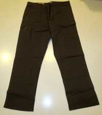 Weatherproof Brown Flex Utility Pants Stretch Trevorland  42 W 29 L NWT Mens