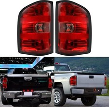 07-13 Chevy Silverado 1500 2500 3500 HD GMC Sierra 3500 HD Tail Lights Assembly