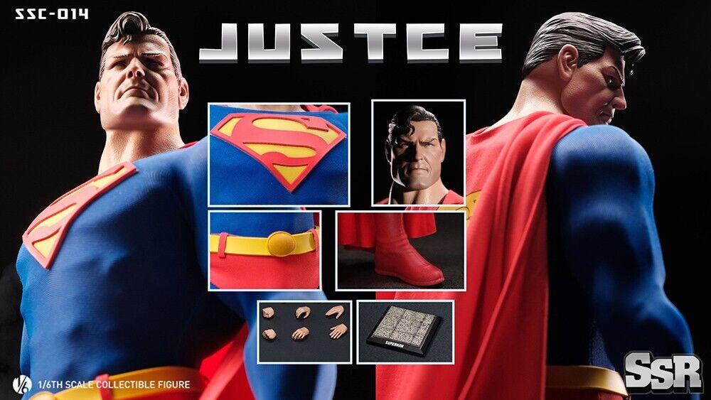 Pre-order SSR SSC-014 1/6 Superhero Justice Savior Collectible Action Figure Toy Pre-order SSR SSC-014 1/6 Superhero Justice Savior Collectible Action Figure Toy