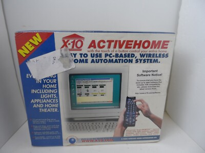 X-10 Activehome Wireless Home Automation Kit 6 Piece Control Entire Home - NEW