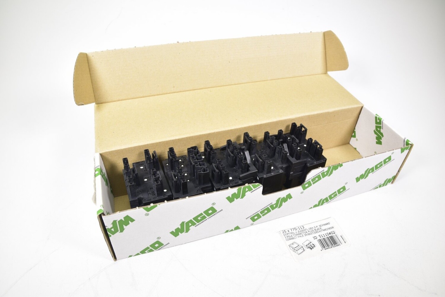 WAGO 770-640, Three- to single-phase distributor (1PU=5Pcs.) - MINT CONDITION