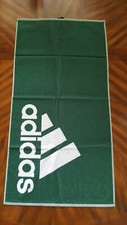 Adidas Tennis Gym Towel Green 40" x 20"