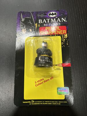 New Vintage 1991 Batman Returns Noteworthy  Pencil Sharpener