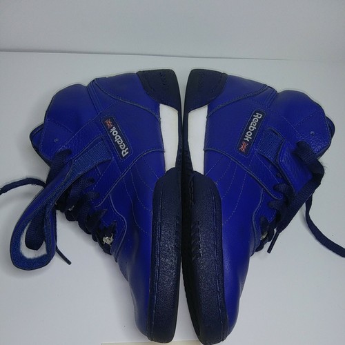 Reebok Classic Workout Clean Midstrap Blau Leder Herren 6,5 Leder - Bild 12 von 12