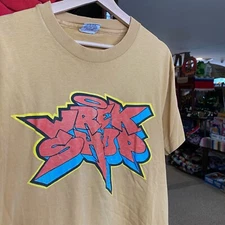 1990s Vintage WREK SHOP T-shirt Extreme Sports Skater Streetwear Tee Skateboard