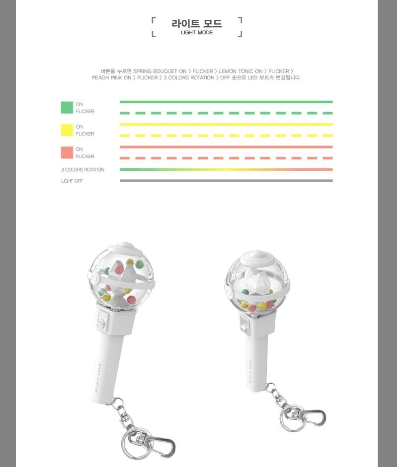 PARK JI HOON Official Light Stick Mini Keyring PARK JIHOON | eBay