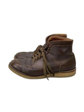 Alden lace up boots 4556h shoes brown leather laces size: US7.5