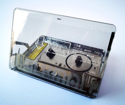 RAREST 1988 SONY WM-504 SKELETON WALKMAN JAPANESE IMPORT WORKING