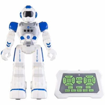 Playtastic Ferngesteuerter Spielzeug-Roboter mit Sound-Effekten, programmierbar