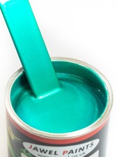 Custom Car Paint Teal Pearl Polyester Basecoat 1 Litre