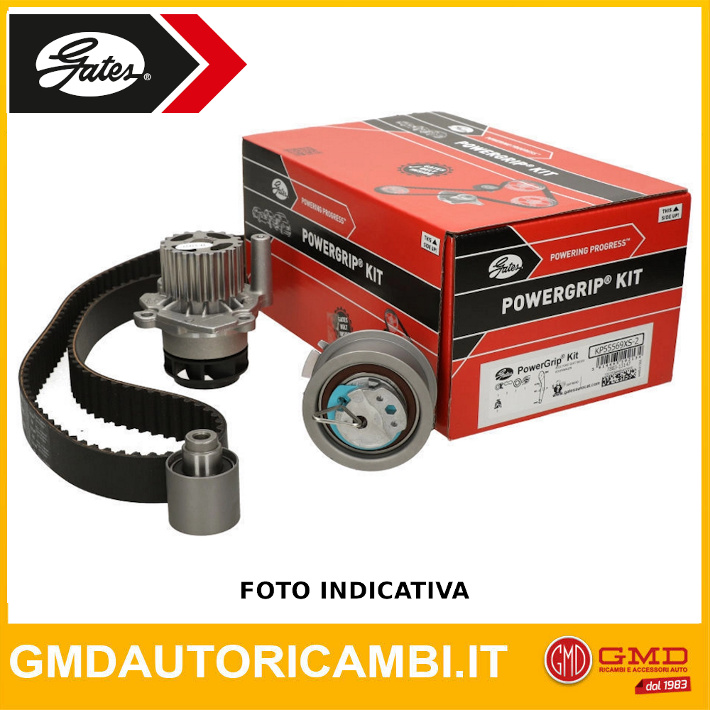 Kit PowerGrip Gates Con Pompa Dell'Acqua - KP25578XS-2 Per Trasmissione - Foto 4