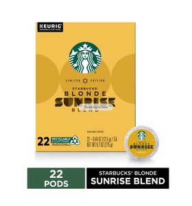 starbucks blonde keurig pods