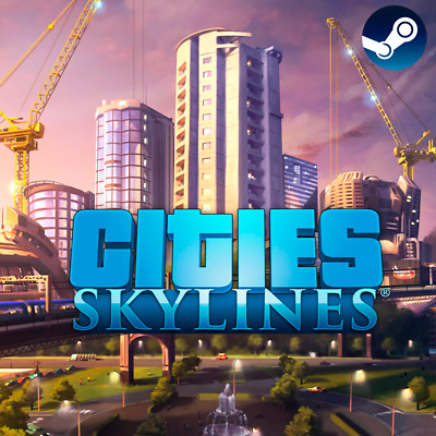 Cities: Skylines + All Expansions (inc AIRPORTS) Steam Codes PC