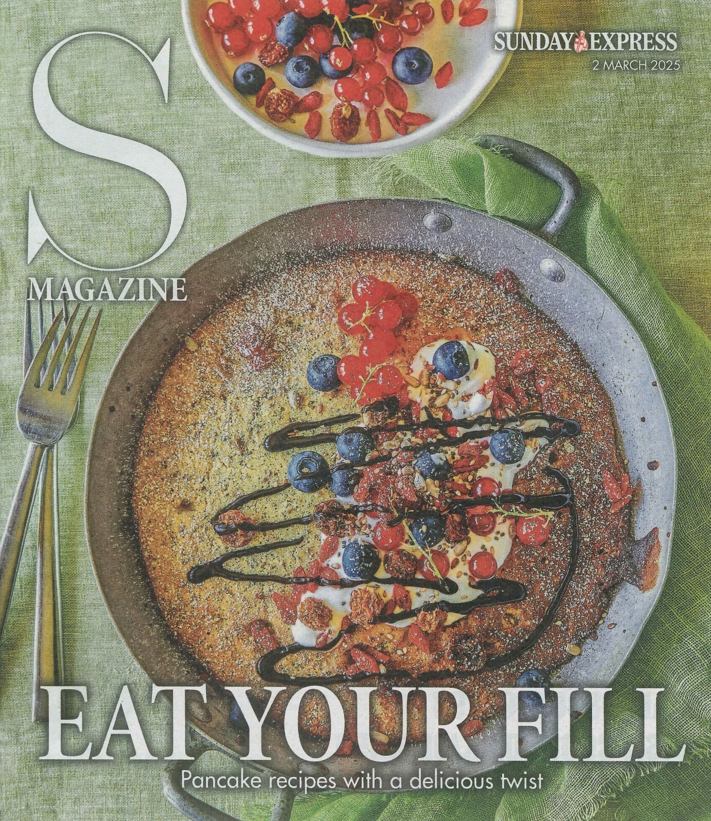 UK Sunday Express Magazine: Natalie Ann Jamieson, Jon Ronson, Food, 2.2.25 - Picture 1 of 2