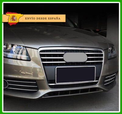 Modifycar Chromleisten für Audi A4 B8 2008-2012 Frontgrill Calandra