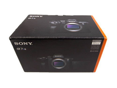 Sony A7S III digital camera EMPTY BOX ONLY