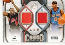2009-10 SP Game Used Combo Materials - Pick From List - Complete Your Set 🔥