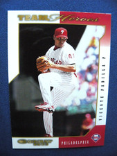2003 Donruss baseball Team Heroes GLOSSY Vicente Padilla Phillies #380
