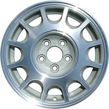 Refurbished Painted Medium Gray Aluminum Wheel 15 X 6 Refurbished Painted Medium Gray Aluminum Wheel 15 X 6