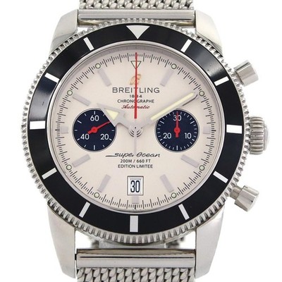 Authentic Breitling Superocean Heritage Chrono LTD A23320/A272G93OCA Stainle...