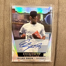 Elijah Green 2023 UD Goodwin Exquisite Rookie RC Auto 55/99 HK 83