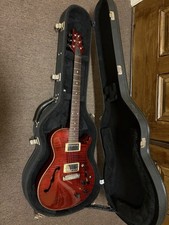 PRS Singlecut Hollowbody Piezo 10 Top Black C...