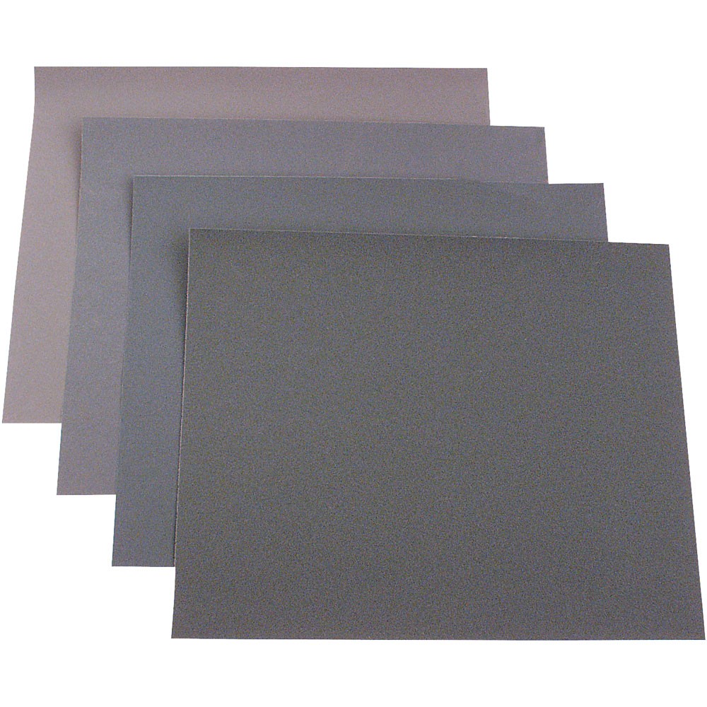 KWB Assorted Aluminium Oxide Sandpaper - Wood & Metal - 23 x 28cm - 20