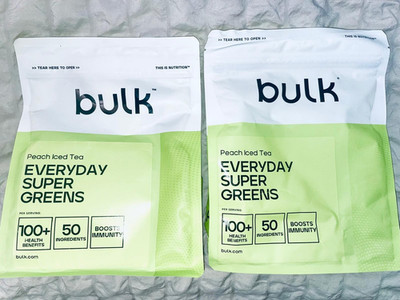 2 x bulk Everyday Super Greens - Ballaststoffe, Vitamine, Vitalpilze, Enzyme NEU