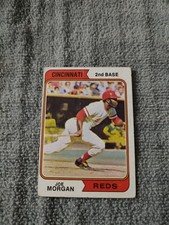 joe morgan 1974 topps base card reds #85