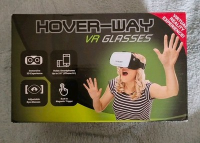 Hover Way Virtual Reality (VR) Glasses Works With Any Apple Or Android Phone