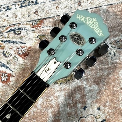 WASHBURN P4 Tiffany Blue 1997年製 NUNO Washburn 1997 P4 Nuno Bettencourt Signature Tiffany Blue | eBay
