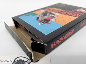 Mach Rider &ndash; Nintendo NES &ndash; Hangtab 4. Auflage &ndash; USA &ndash; Nahezu neuwertig