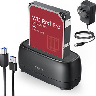 ORICO External Hard Drive Docking Station for 2.5/3.5 Inch HDD SSD USB 3.0 to SA