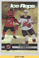 2023-24 Upper Deck MVP Ice Reps Gold Nico Hischier NJ Devil #IR-9 READ 1c2q