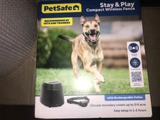 Invisible dog fence PET SAFE STAY & PLAY WIRELESS FENCE FOR DOGS  NEW 