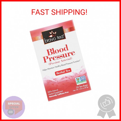 #ad Bravo Teas Tea Blood Pressure 20 bg $11.84