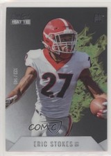 2021 Wild Card MATTE Rookie Heat White - Green Flames 123/149 Eric Stokes RC 0w8. rookie card picture