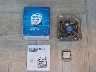 Intel Core 2 Quad Q6600 4 Core Processor CPU Socket 775 Boxed *2007*