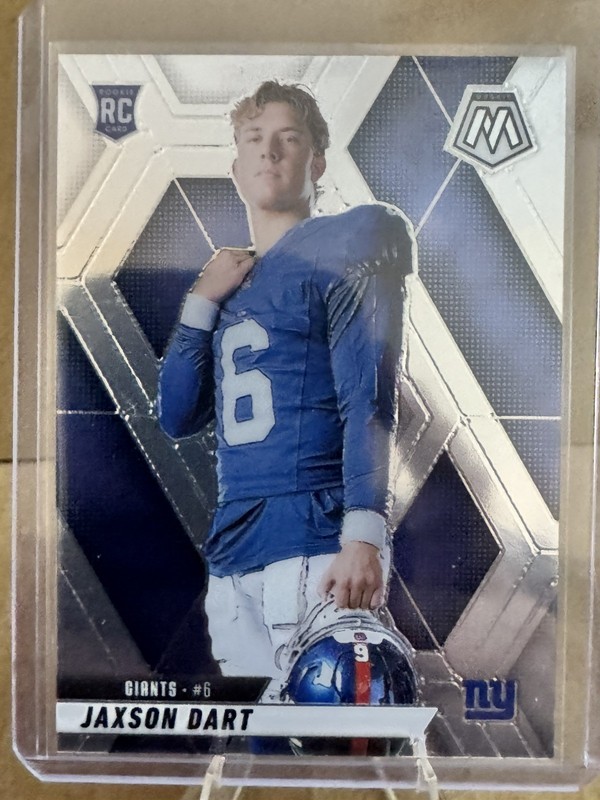 2025 Panini Mosaic Jaxson Dart Base Rookie Variation #288 (RC) Giants