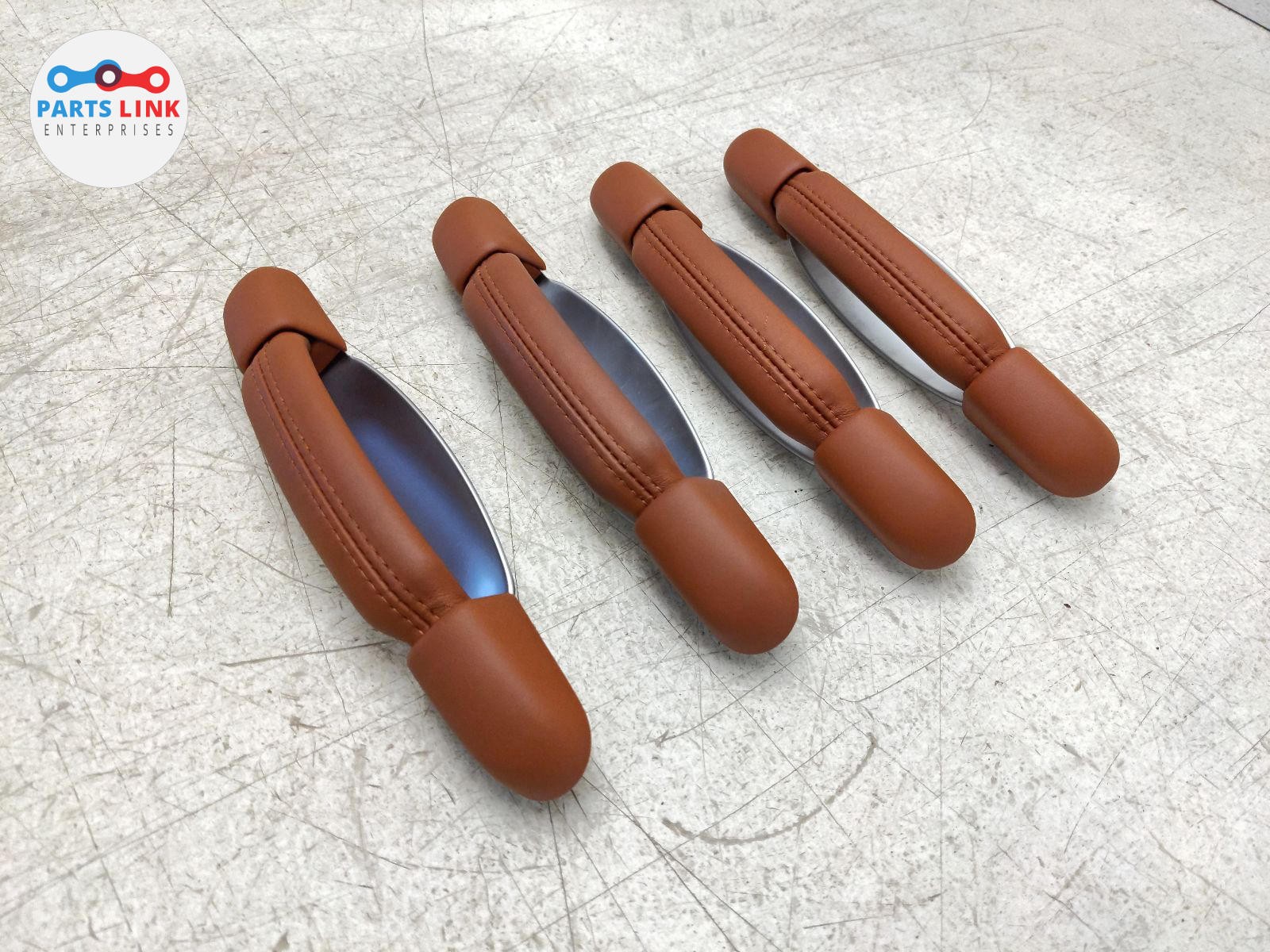 2006-12 BENTLEY CONTINENTAL FLYING SPUR ROOF GRAB GRIP PULL HANDLE TRIM SET 3W2