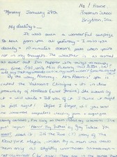 NYC Rich Girl Handwritten Letter Citizen Kane Gay Talese Greek Shipping Magnate